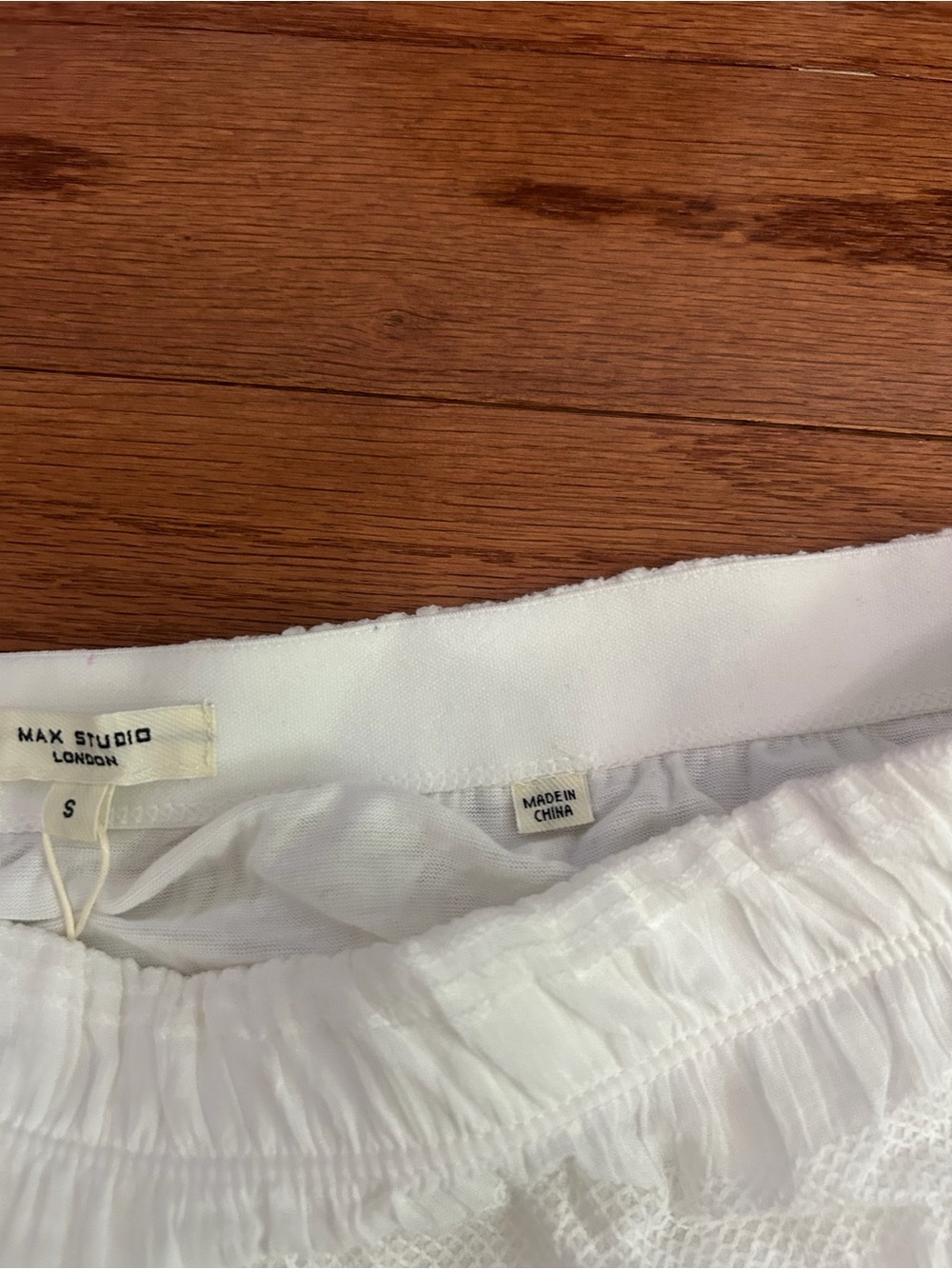 Max Studio White Tiered Maxi Skirt - Flowing Summer Style - Picture 5 of 7